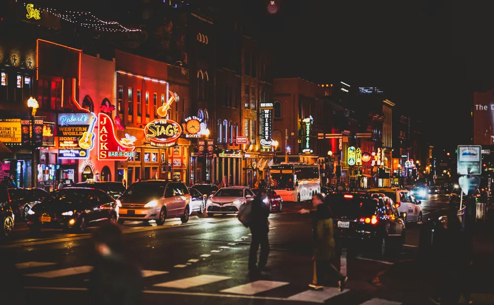 Nashville Lower Broadway honky tonks